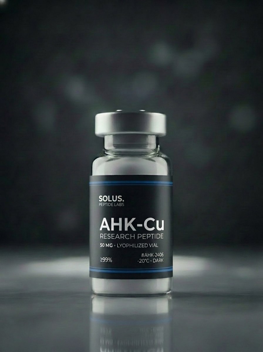 AHK-Cu research peptide — buy in Canada from Solus Peptide Labs
