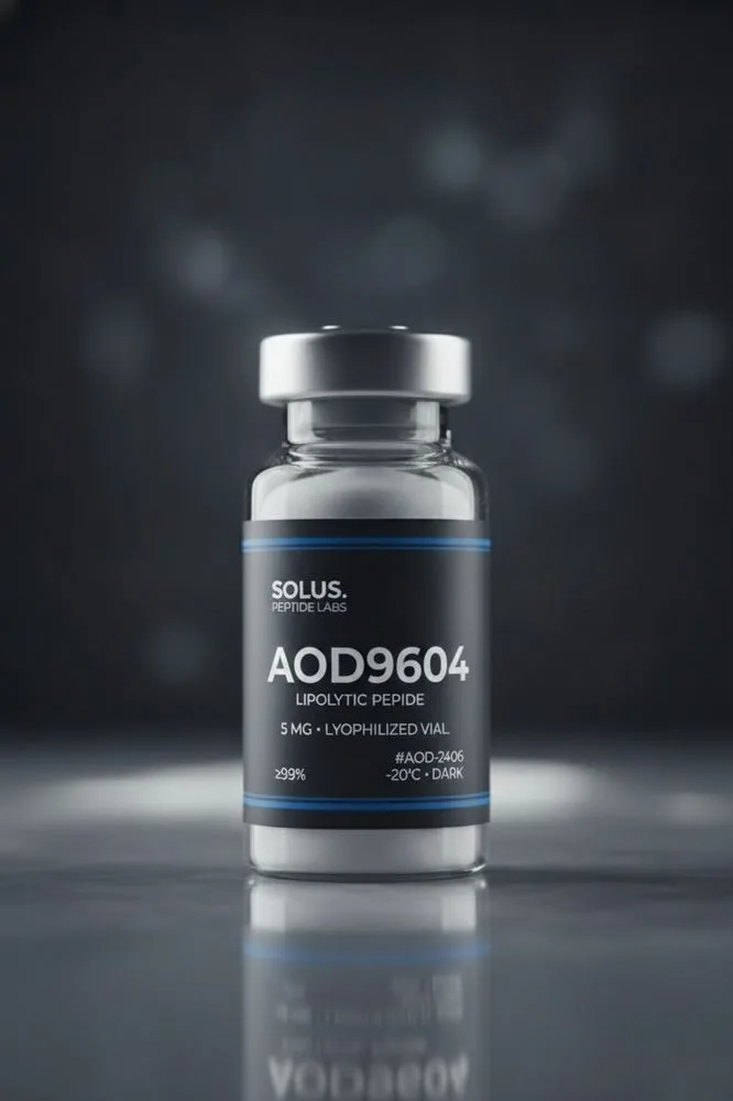AOD9604 research peptide — buy in Canada from Solus Peptide Labs