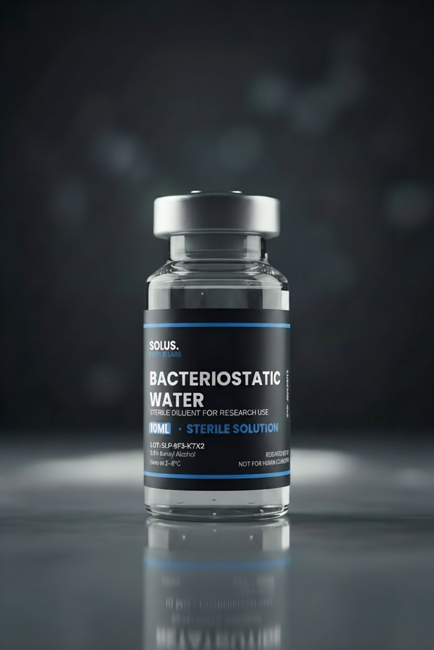 Bacteriostatic Water 10mL research peptide — buy in Canada from Solus Peptide Labs