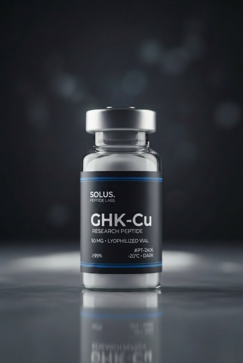 GHK-Cu research peptide — buy in Canada from Solus Peptide Labs