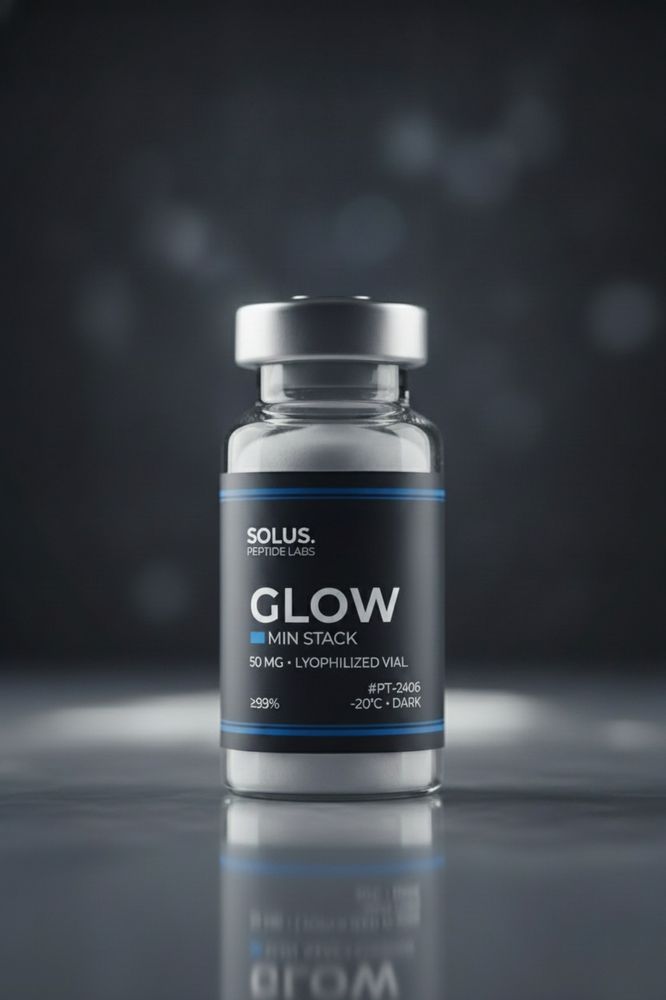 GLOW Stack research peptide — buy in Canada from Solus Peptide Labs