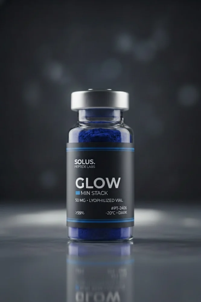 GLOW Stack research peptide — buy in Canada from Solus Peptide Labs