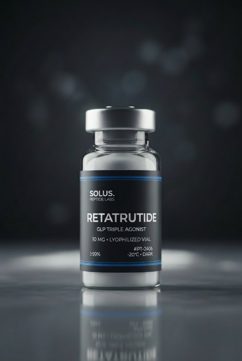 Retatrutide research peptide — buy in Canada from Solus Peptide Labs