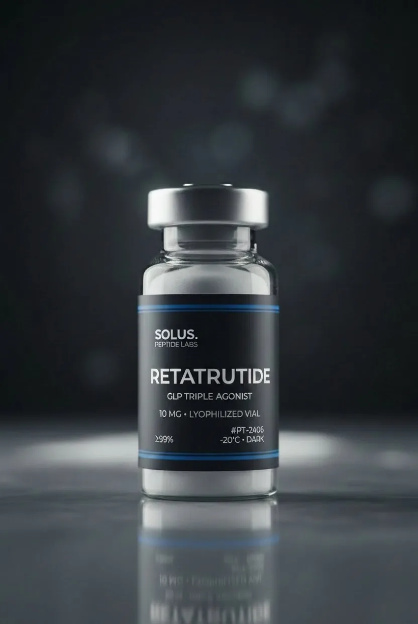 Retatrutide research peptide — buy in Canada from Solus Peptide Labs